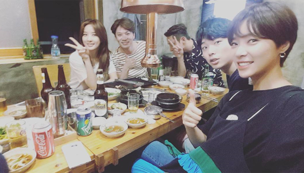 ▲1일 방송된 '운빨로맨스'에서 황정음이 류준열에게 고백하는 모습이 그려졌다.(사진=황정음 인스타그램)
