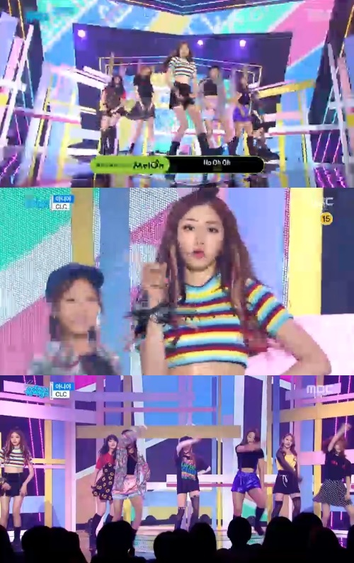 ▲걸그룹 씨엘씨(CLC)(사진=MBC '쇼! 음악중심' 씨엘씨(CLC) 캡처)
