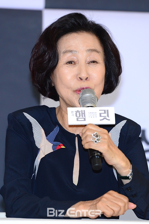 ▲손숙(사진=윤예진 기자 yoooon@)