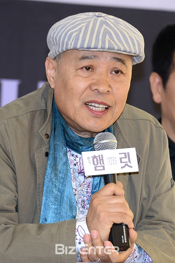 ▲연출가 손진책(사진=윤예진 기자 yoooon@)