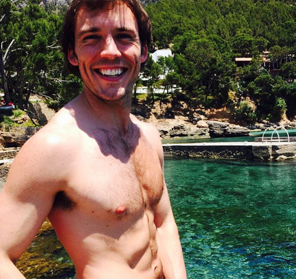 ▲‘미 비포 유’ 샘 클라플린(사진=샘클라플린 인스타그램)