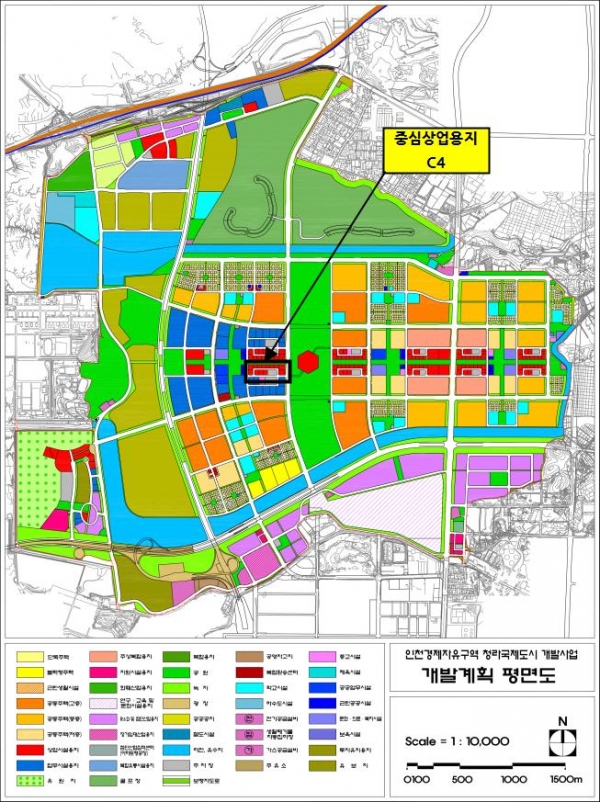 ▲청라 토지이용계획도(자료=LH)