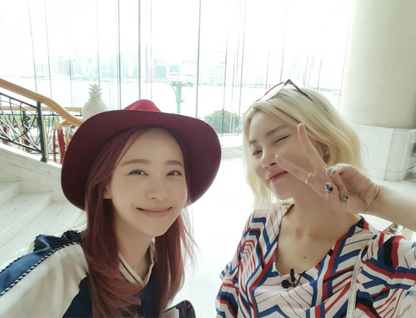 ▲‘팔로우 미7’ 유소영-황승언(사진=유소영 인스타그램)