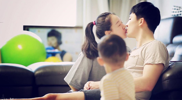 ▲14일 키스데이를 맞아 '오 마이 베이비' 박가원-강병현의 일상 사진이 눈길을 끈다.(사진=박가원 인스타그램)