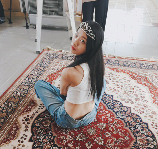 ▲전 나인뮤지스 민하(사진=민하 인스타그램)