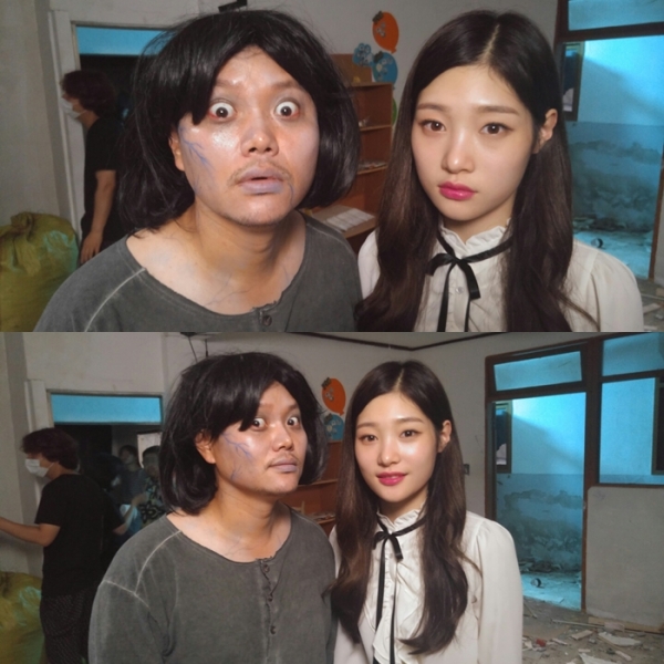 ▲'SNL7' 김민교, 정채연(사진=tvN )