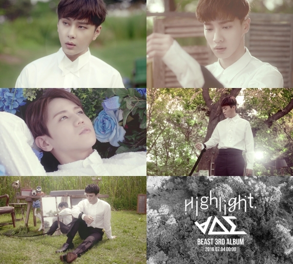 ▲비스트 '하이라이트' 프롤로그 영상(사진=큐브엔터테인먼트)