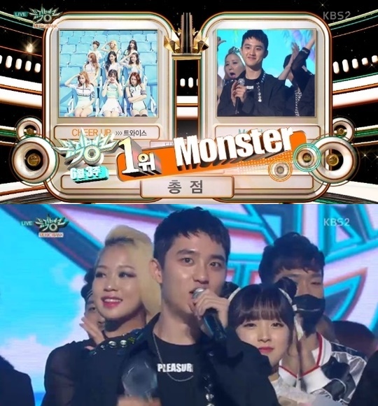 ▲'뮤직뱅크' 엑소(사진=KBS)