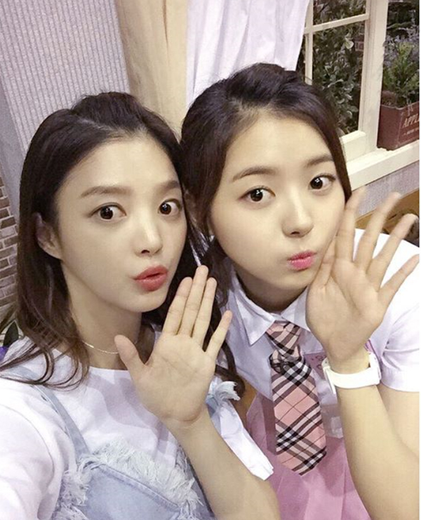 ▲'해피투게더3' 엄현경-임나영(사진=엄현경 인스타그램)