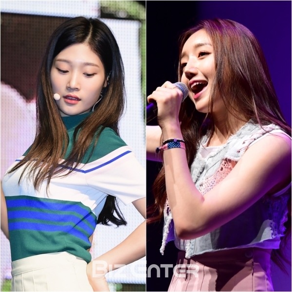 ▲다이아 정채연, 에이디이 박해영(사진=윤예진 기자 yoooon@)