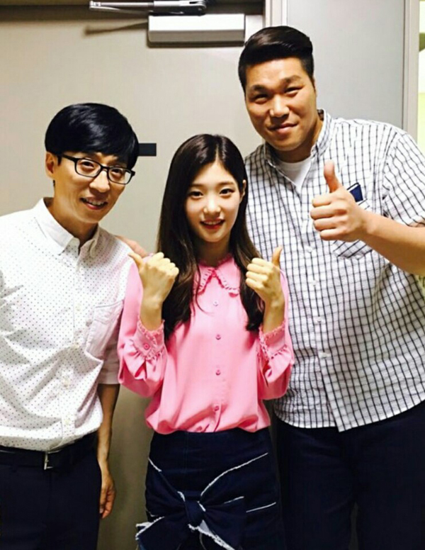 ▲‘동상이몽’ 유재석 정채연 서장훈(사진=MBK엔터테인먼트)