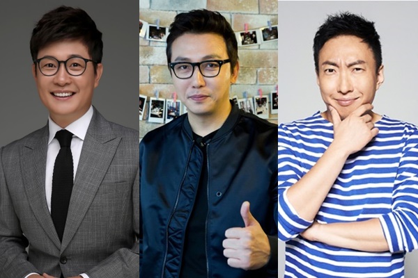 ▲SBS 새 파일럿 예능 '디스코' MC 김성주 탁재훈 박명수(왼쪽부터)(사진=김성주(티핑엔터테인먼트), 탁재훈(Mnet), 박명수(MBC))