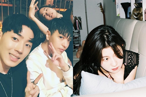 (사진=쌈디X그레이(그레이 인스타그램), 백예린(백예린 인스타그램))