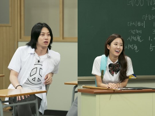 ▲'아는형님' 김희철 전혜빈(사진=JTBC)