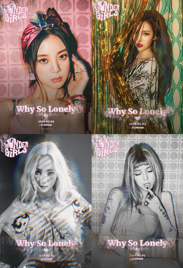 ▲원더걸스 혜림, 선미, 유빈, 예은(시계방향)(사진=JYP엔터테인먼트)