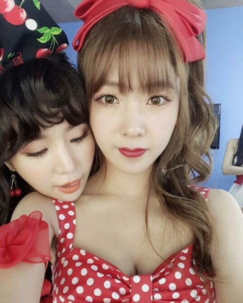 ▲피에스타 차오루 혜미(사진=차오루 인스타그램)