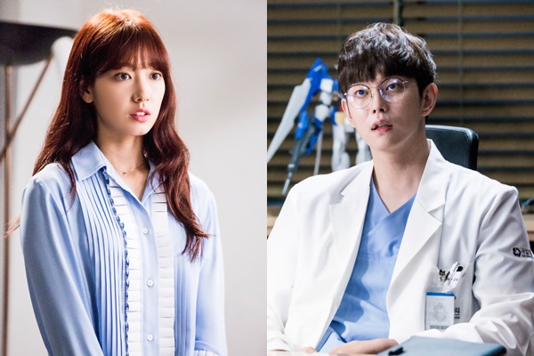 ▲SBS 월화드라마 '닥터스'에 출연하는 배우 박신혜(좌), 윤균상(사진=SBS)