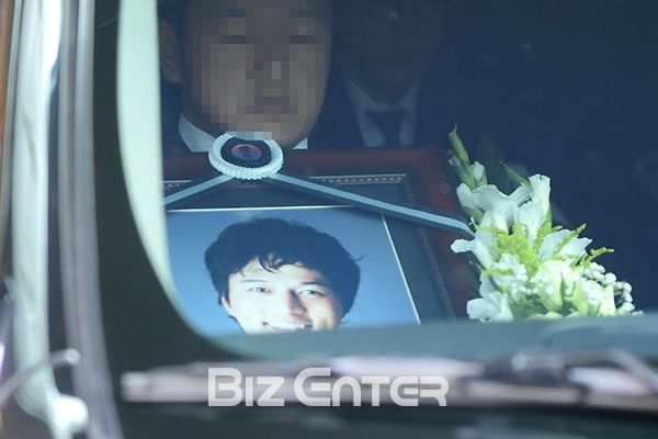 ▲故 김성민 발인식(사진=윤예진 기자 yoooon@)