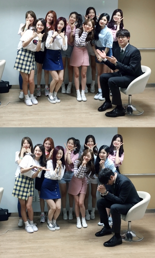 ▲성시경 구구단 응원(사진=젤리피쉬)