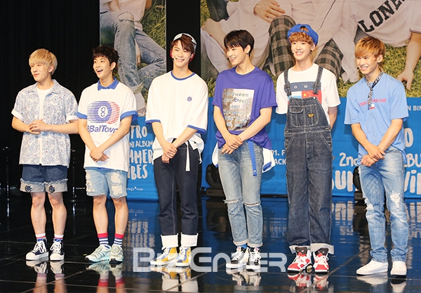 (▲'아스트로' 차은우, 문빈, mj, 진진, 라키, 윤산하(사진=권영탕 기자 sorrowkyt@)