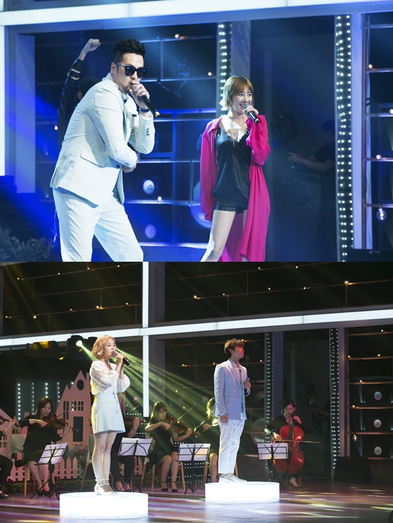 ▲JTBC '슈가맨' 김태우, 서인영, 백아연, 산들(사진=JTBC)