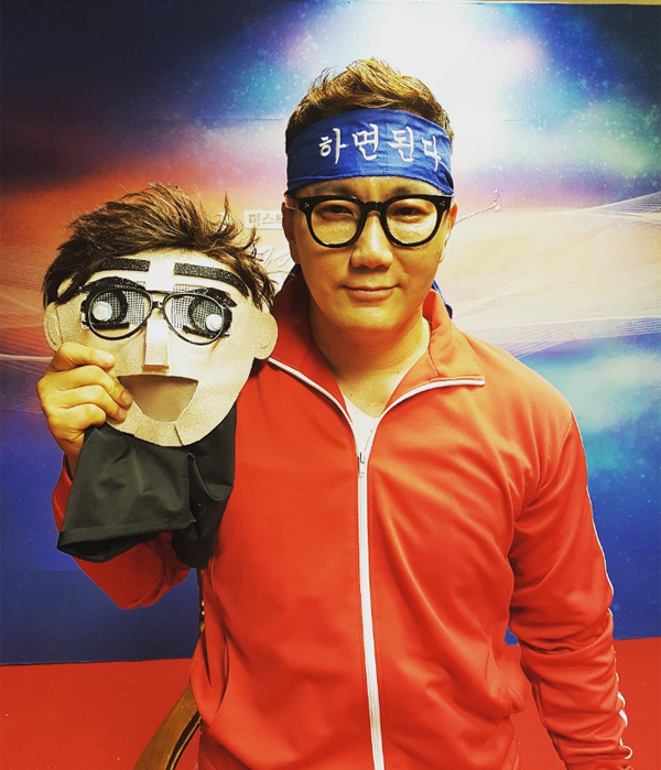 ▲'복면가왕' 하면된다 더원(사진=더원 인스타그램)