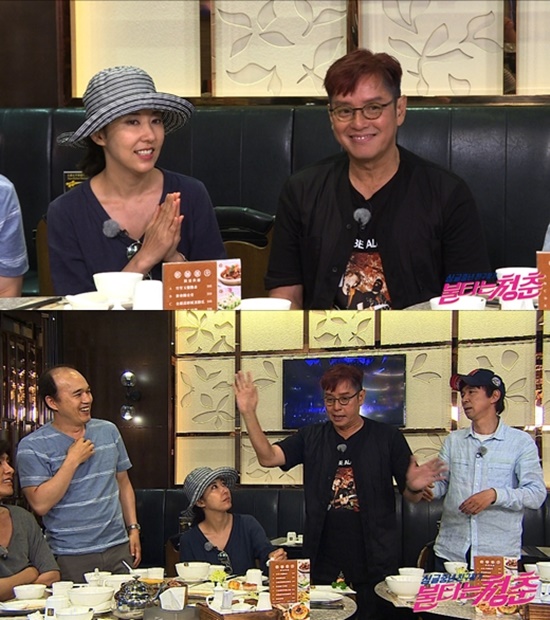 ▲SBS '불타는 청춘' 김완선, 알란 탐(사진=SBS)
