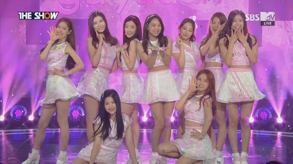 ▲걸그룹 구구단(사진=SBS MTV ‘더쇼 시즌5’ 캡처)