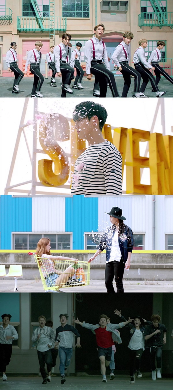 (사진=세븐틴 '아주 NICE' 뮤직비디오)