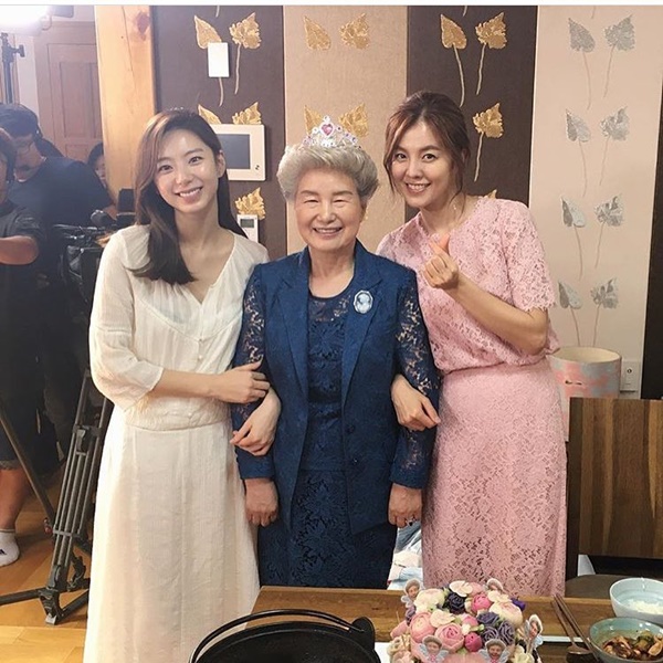 ▲올리브TV '옥수동 수제자' 박수진, 심영순, 김성은(사진=박수진 인스타그램)