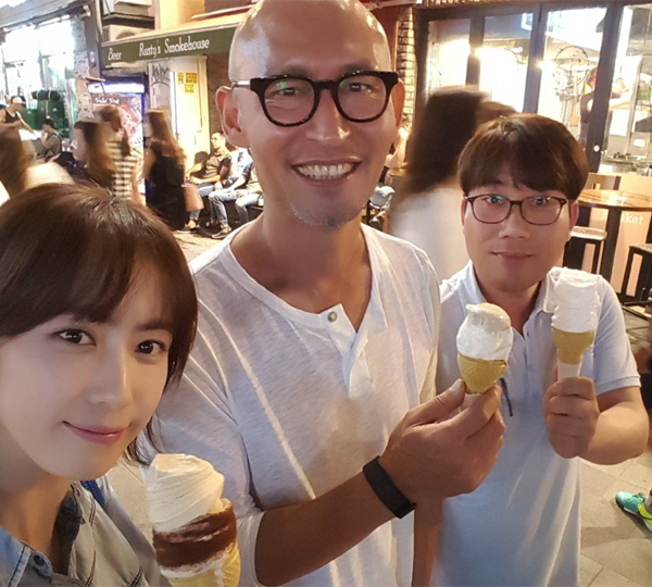 ▲'워킹 맘 육아 대디' 홍은희(사진=홍은희 인스타그램)