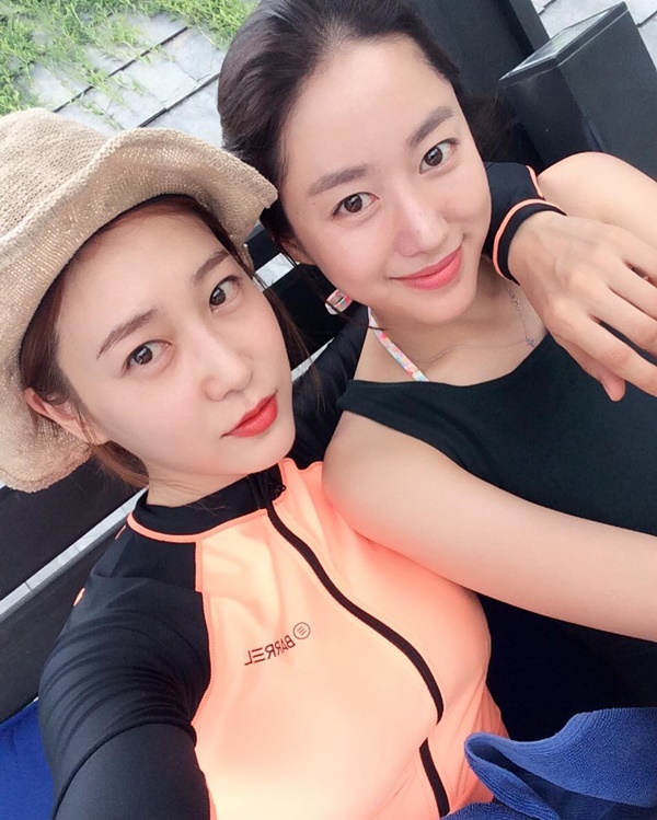 ▲배우 하시은, 전혜빈(사진=하시은 인스타그램)