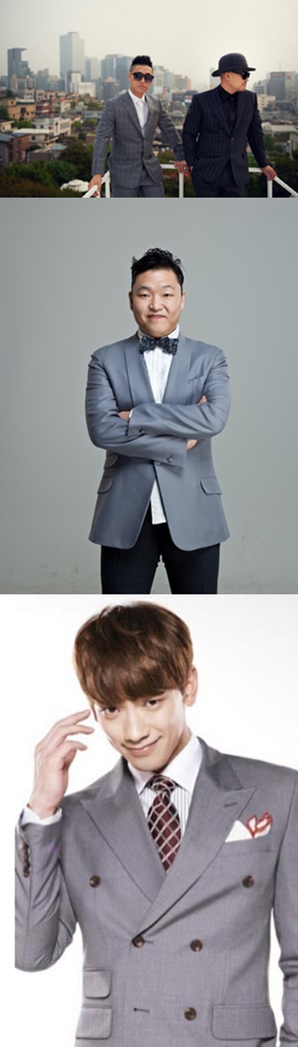 (사진=리상컴퍼니,  YG, 레인컴퍼니)
