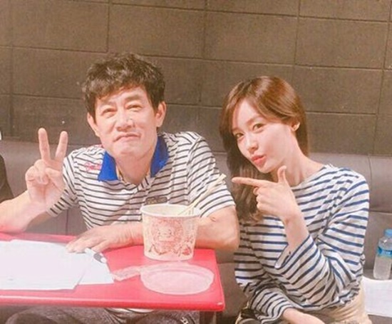 ▲이경규, 성유리(사진=성유리 인스타그램)