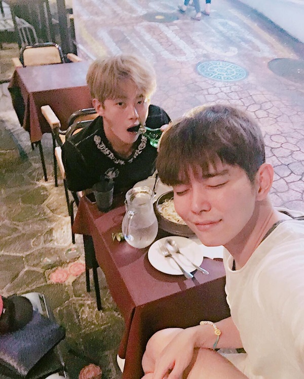 ▲배우 김민석, 윤균상(사진=윤균상 인스타그램)