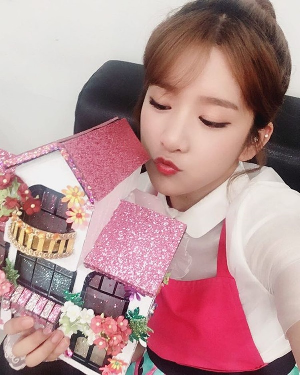 ▲그룹 우주소녀 엑시(사진=우주소녀 엑시 인스타그램)