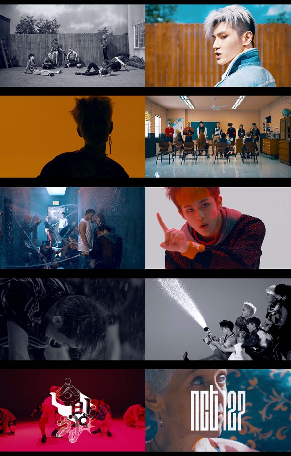 ▲NCT 127 '소방차' 뮤직비디오(사진=SM엔터테인먼트)