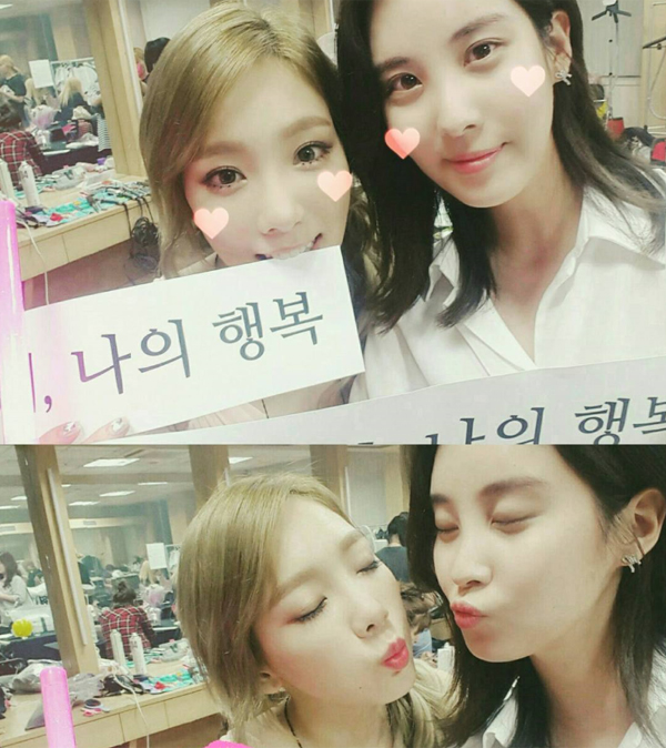 ▲소녀시대 태연 서현(사진=서현 인스타그램)