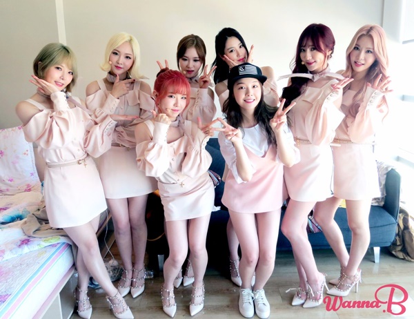 ▲그룹 워너비, 걸스데이 민아(사진=워너비 공식 트위터)