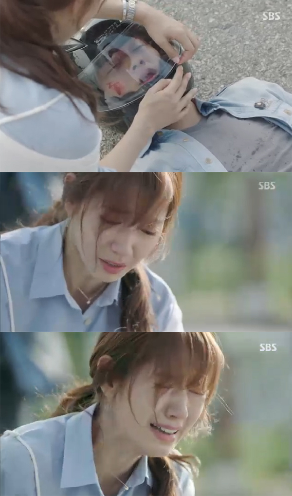 ▲'닥터스; 8회 지수 박신혜 캡처(사진=sbs)