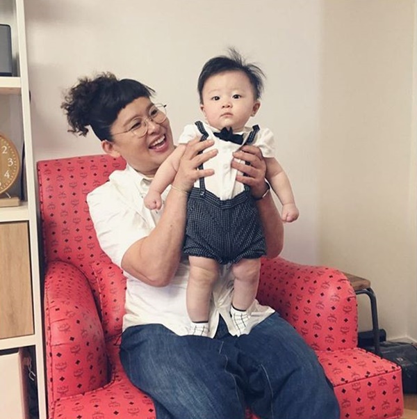 ▲이영자, 이현이 아들(사진=이현이 인스타그램)