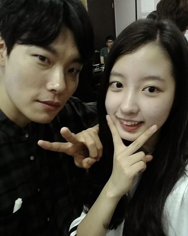 ▲배우 류준열, 김지민(사진=김지민 인스타그램)