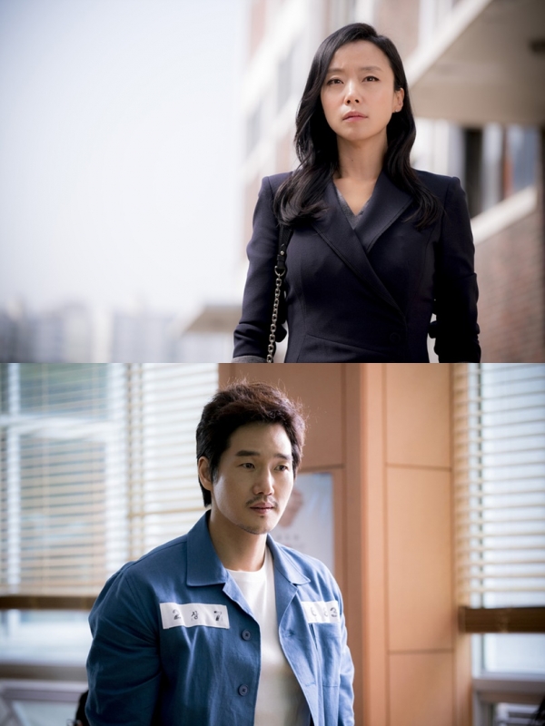 ▲'굿와이프' 전도연 유지태(사진=tvN )