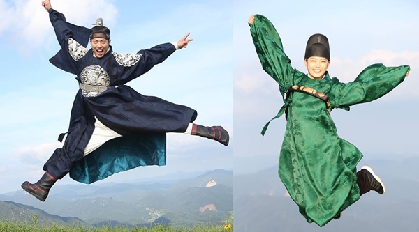 ▲배우 박보검, 김유정(사진=KBS 공식 인스타그램)
