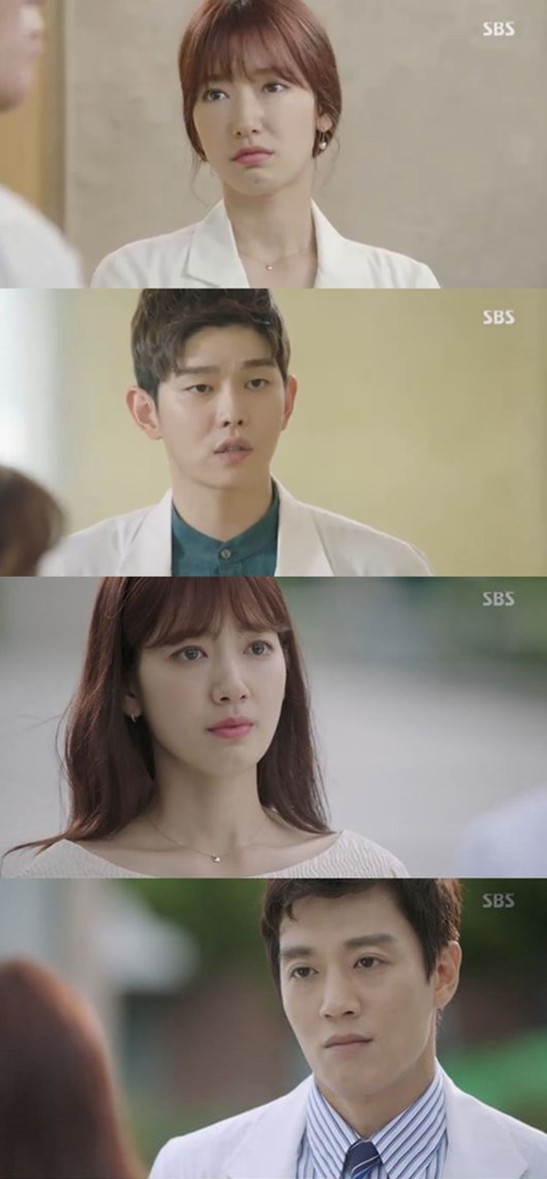 ▲'닥터스' 박신혜 윤균상 김래원(사진=SBS 월화드라마 '닥터스' 박신혜 윤균상 김래원 캡처)