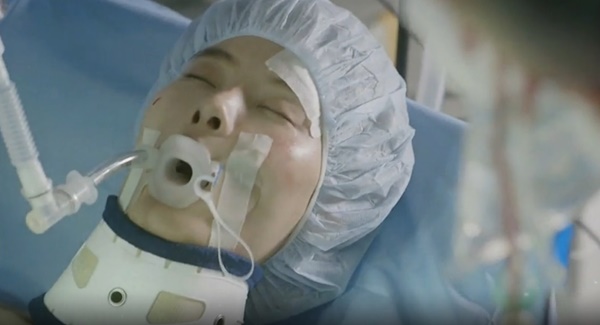 ▲'그래 그런거야' 속 교통 사고를 당한 세희(윤소이 분)(사진=SBS)
