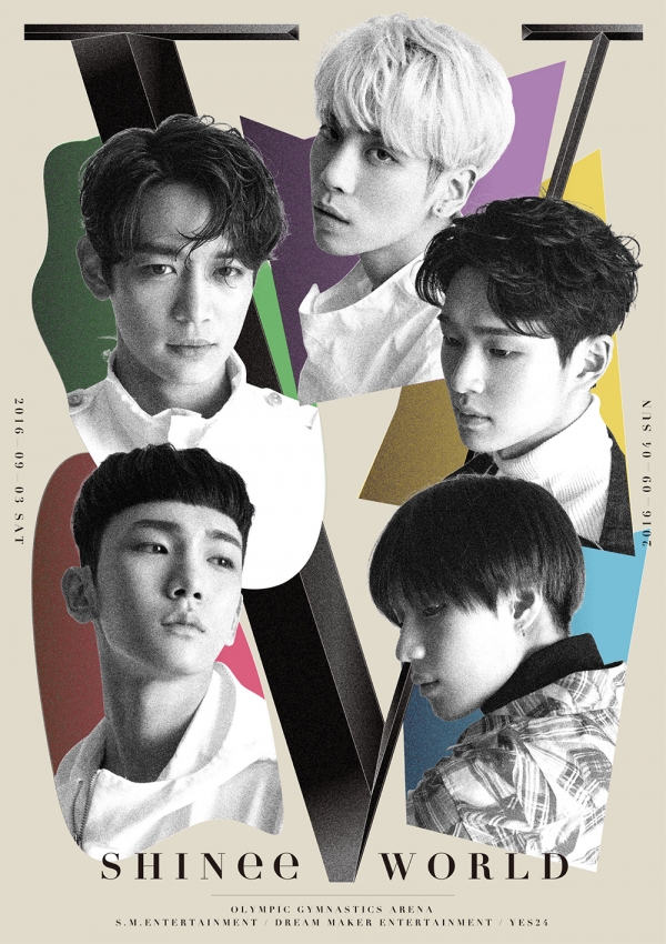 ▲샤이니 콘서트 포스터(사진=SM엔터테인먼트)