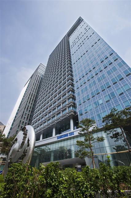 ▲삼성SDS는 다양한 솔루션과 서비스를 바탕으로 글로벌 시장에서 영역을 확장해 나가고 있다. 사진은 서울시 송파구에 위치한 삼성SDS 캠퍼스 전경. 
