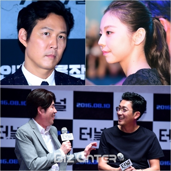 ▲(왼쪽 상단부터 시계반대방향)이정재, 오달수, 하정우, 안소희(사진=윤예진 기자 yoooon@)