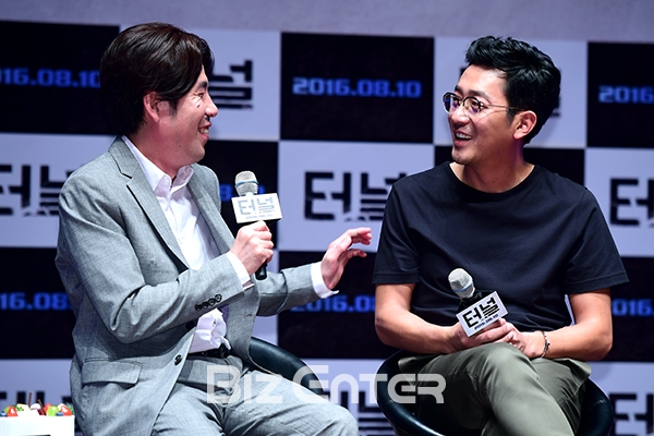 ▲오달수, 하정우(사진=윤예진 기자 yoooon@)